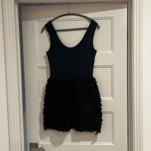 Zara black mini dress. Cocktail dress. Size L fits all.